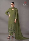 Habiba By Sudriti Italian Satin Printed Dress Material Exporters In India
